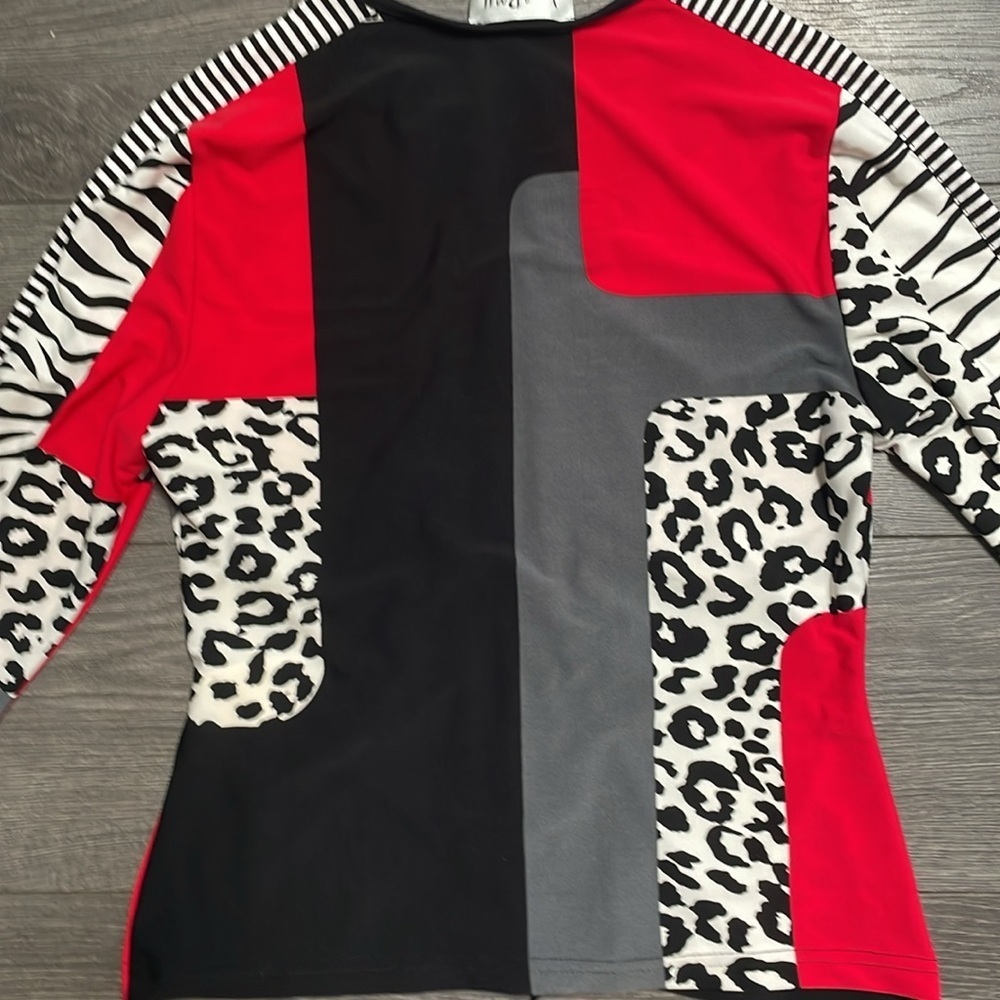 Joseph Ribkoff zip up blouse - Picture 2 of 10
